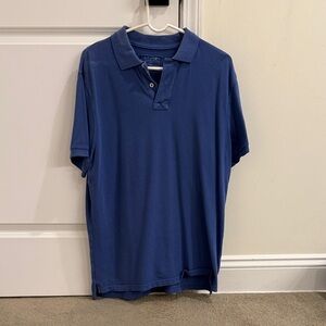 J. Crew Men's Deep Blue Polo Shirt